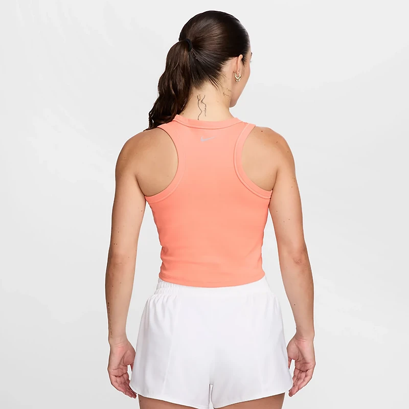 Nike Women's One Fitted Dri-FIT Cropped Tank Top