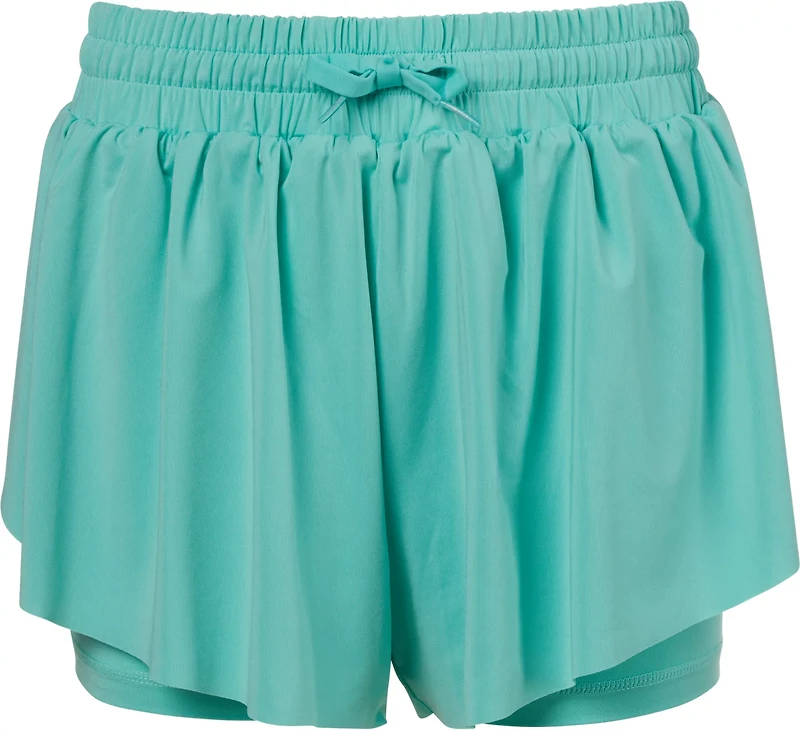BCG Girls' Run Flowy Shorts 3.5