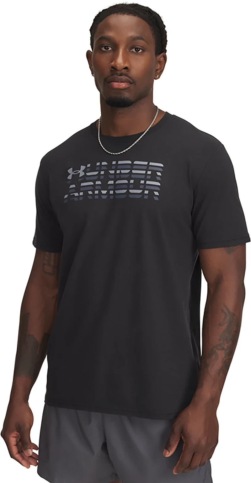 Under Armour Men's Shaded Logo Short Sleeve T-shirt