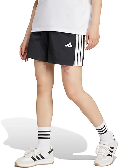 adidas Women's 3-Stripes Woven Shorts 4