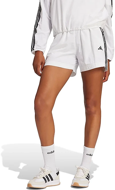 adidas Women's 3-Stripes Woven Shorts 4