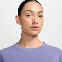 Nike Women's One Relaxed Dri-FIT Cropped Short-Sleeve Top