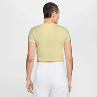 Nike Women's Sportswear Chill Knit Cropped T-shirt