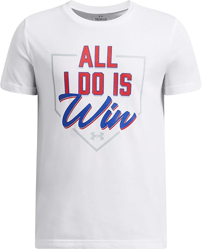Under Armour Boys' Baseball Win T-shirt