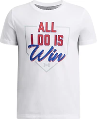 Under Armour Boys' Baseball Win T-shirt