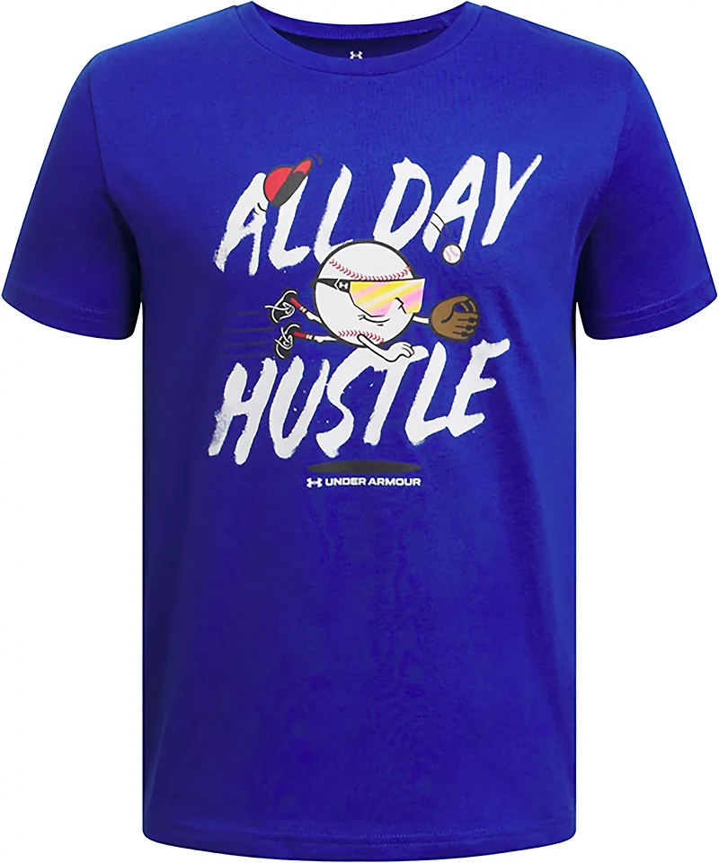 Under Armour Boys' Baseball Hustle T-shirt