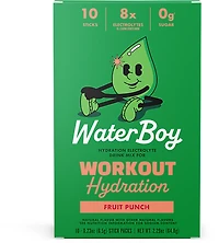 Waterboy Workout Hydration Sticks 10-Pack
