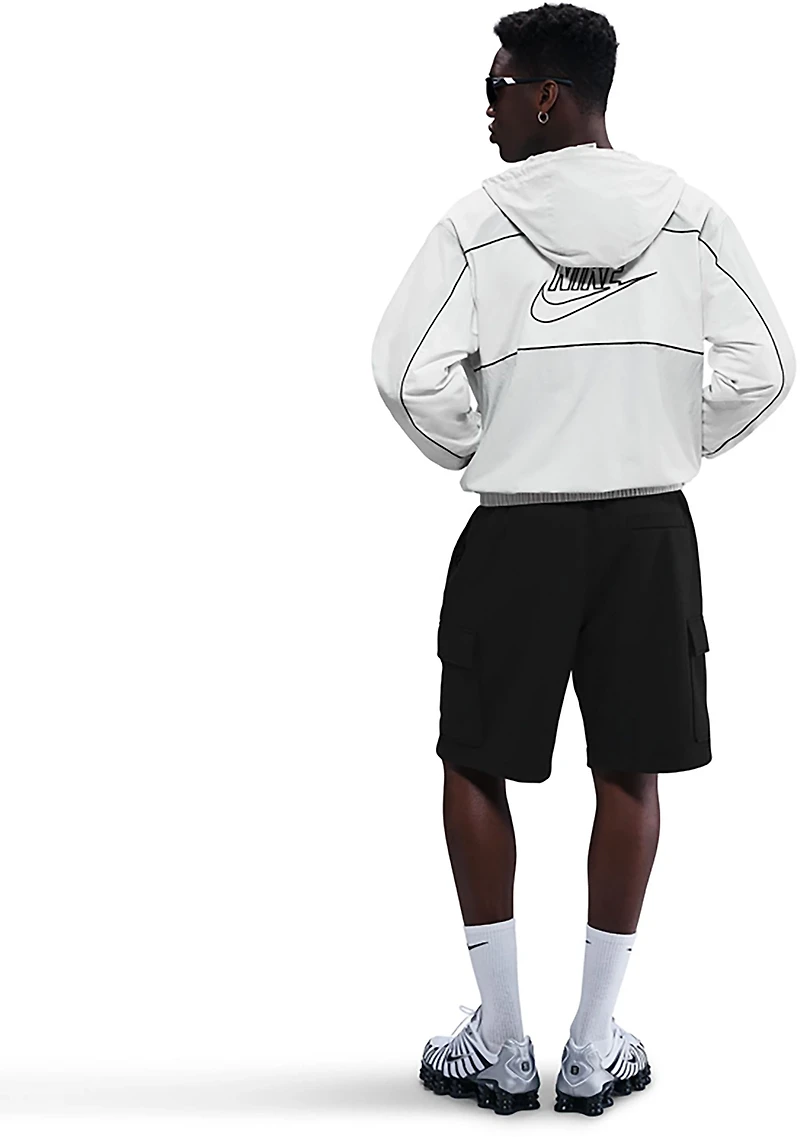 Nike Men's Club Brushed Fleece Cargo Shorts 9.5