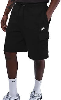 Nike Men's Club Brushed Fleece Cargo Shorts 9.5