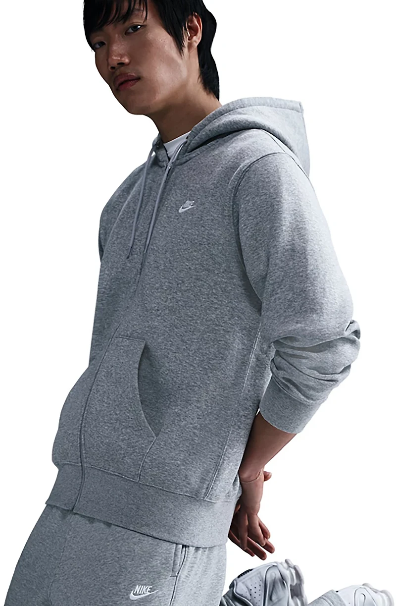 Nike Men's Club Full Zip Fleece Hoodie