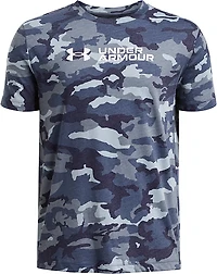 Under Armour Boys' All Over Print Camo Short Sleeve T-shirt