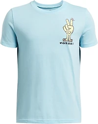 Under Armour Boys' Peace Love UA Short Sleeve T-shirt