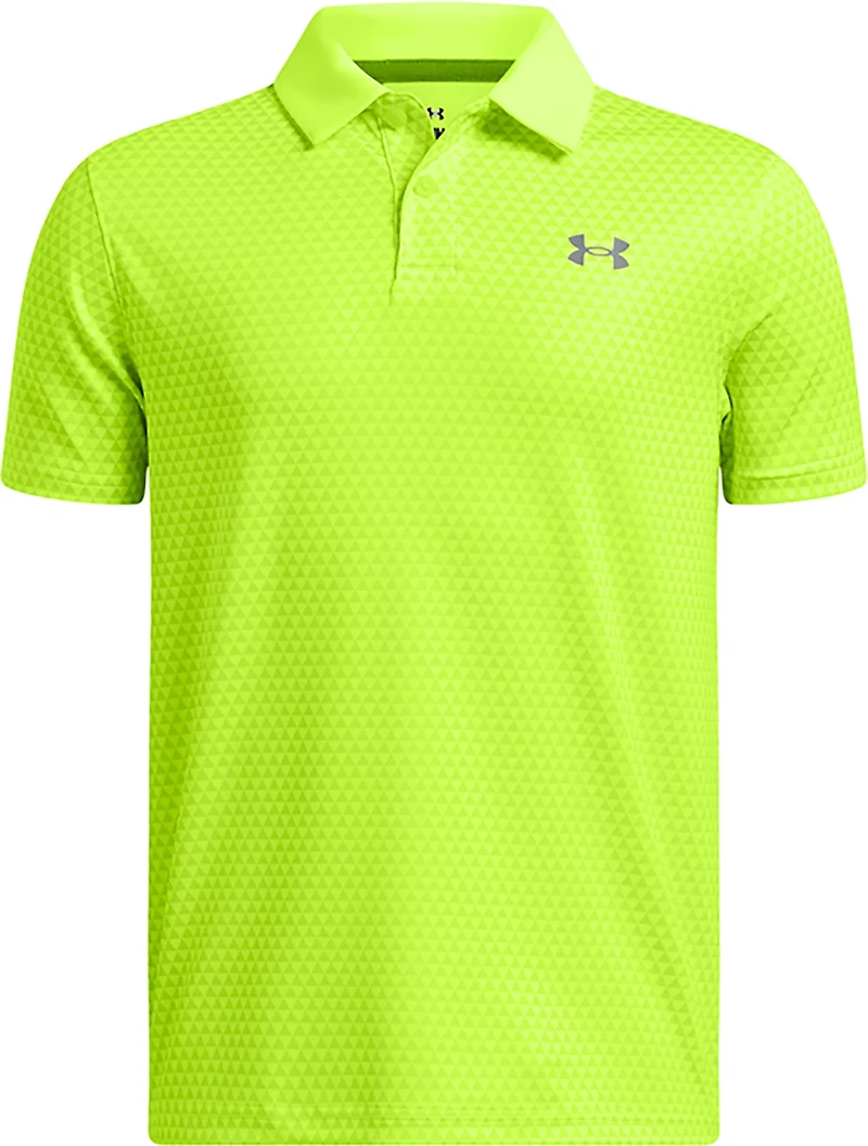 Under Armour Boys' Performance Printed Polo