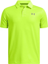 Under Armour Boys' Performance Printed Polo