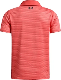 Under Armour Boys' Performance Printed Polo