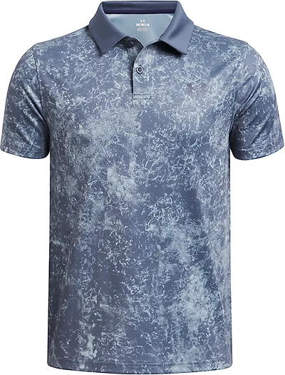 Under Armour Boys' Performance Printed Polo