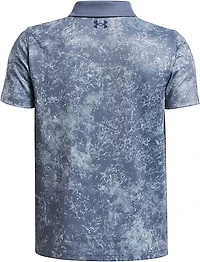 Under Armour Boys' Performance Printed Polo