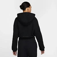 Nike Women's Sportswear Full-Zip Cropped French Terry Hoodie