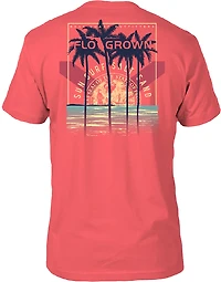 FLOGROWN Men's Crest Beach Poster Short Sleeve T-shirt