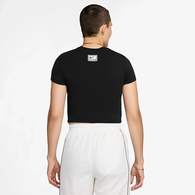 Nike Women's Sportswear Slim Crop Graphic T-shirt