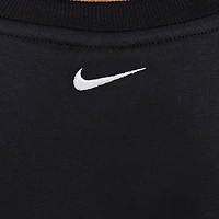 Nike Girls' Sportswear Club French Terry Boxy GX Star Crew Neck Sweatshirt