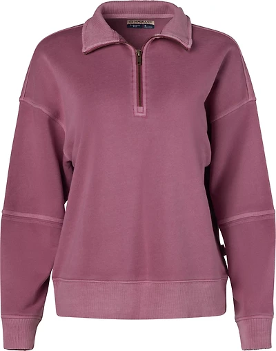 Magellan Outdoors Women's Campfire Washed 1/2-Zip Sweatshirt