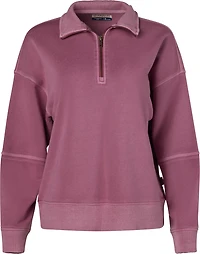 Magellan Outdoors Women's Campfire Washed 1/2-Zip Sweatshirt