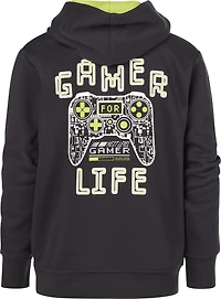 BCG Boys' Lifestyle Fleece Gamer Life Graphic Hoodie
