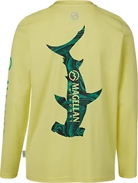 Magellan Outdoors Boys’ Casting Crew Fish Back Long Sleeve T-shirt