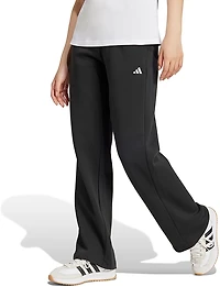 adidas Women's Essentials Small Logo Feel Cozy Open Hem Pants