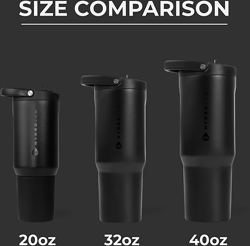 HydroJug Sport 20oz Flip Straw Water Bottle