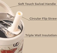 HydroJug Sport 20oz Flip Straw Water Bottle