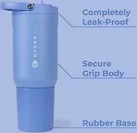 HydroJug Sport 20oz Flip Straw Water Bottle