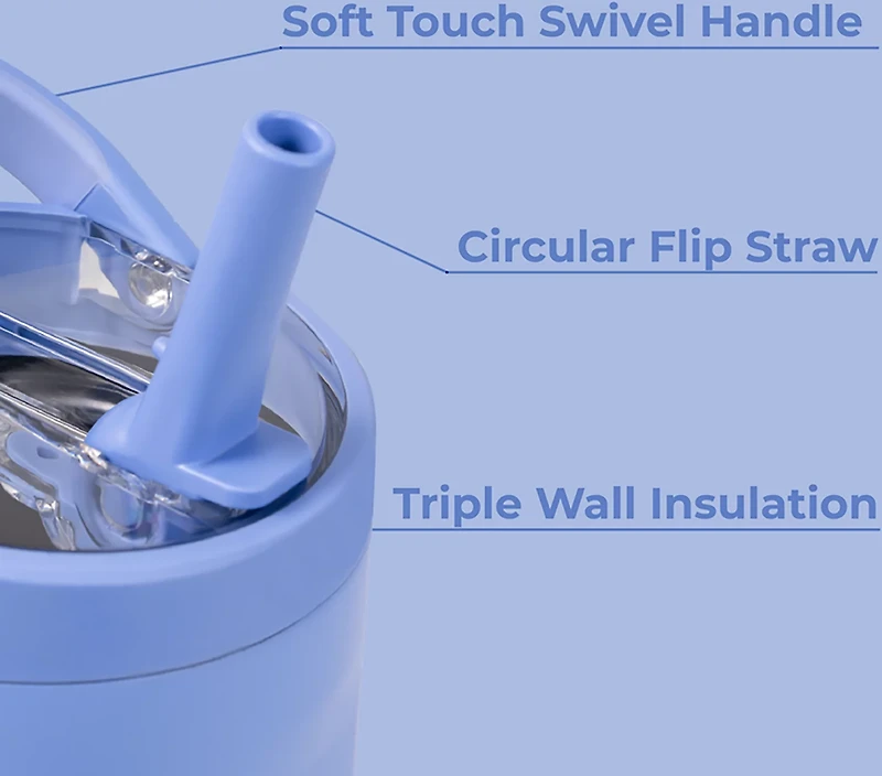 HydroJug Sport 20oz Flip Straw Water Bottle