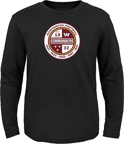 Outerstuff Boys' Washington Commanders Secondary Logo T-shirt