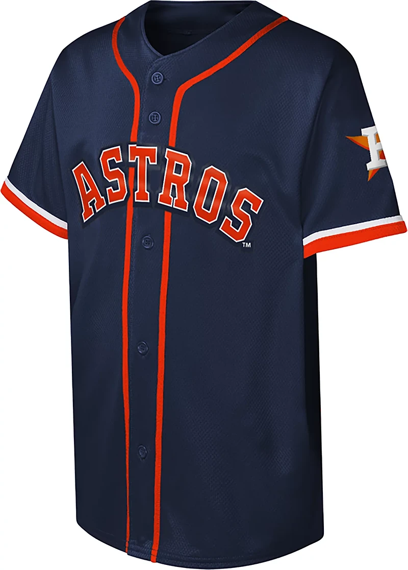 Outerstuff Kids' Houston Astros Fashion Baseball Jersey