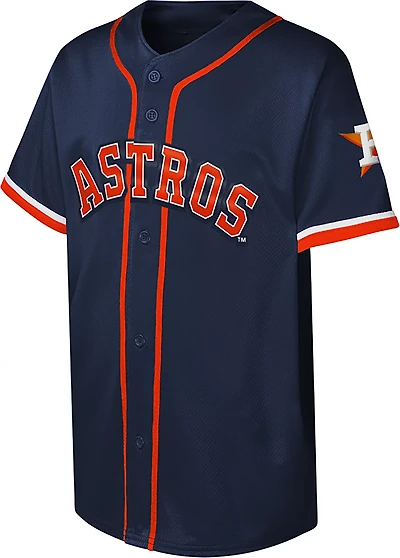 Outerstuff Kids' Houston Astros Fashion Baseball Jersey