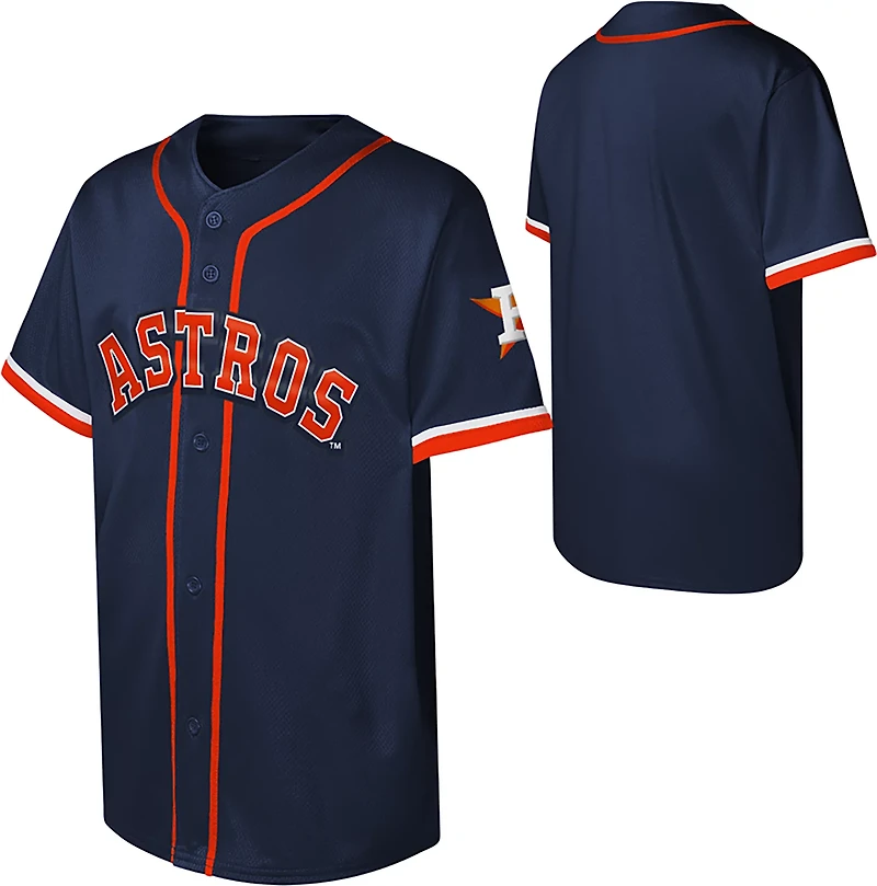 Outerstuff Kids' Houston Astros Fashion Baseball Jersey