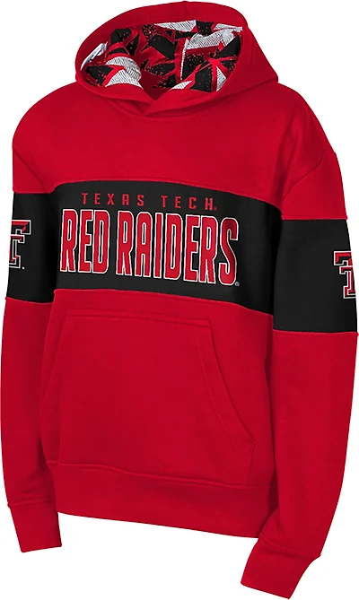 Outerstuff Kids' Texas Tech Red Raiders Red Zone Hoodie