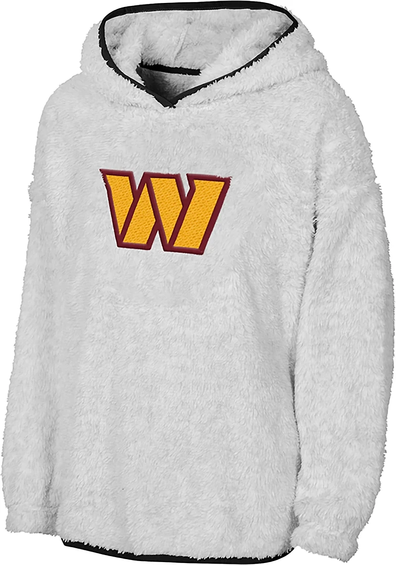 Outerstuff Women's Washington Commanders Ultimate Teddy Fleece Pullover Hoodie