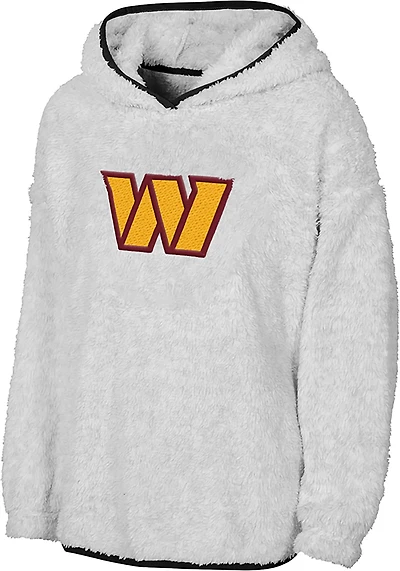 Outerstuff Women's Washington Commanders Ultimate Teddy Fleece Pullover Hoodie