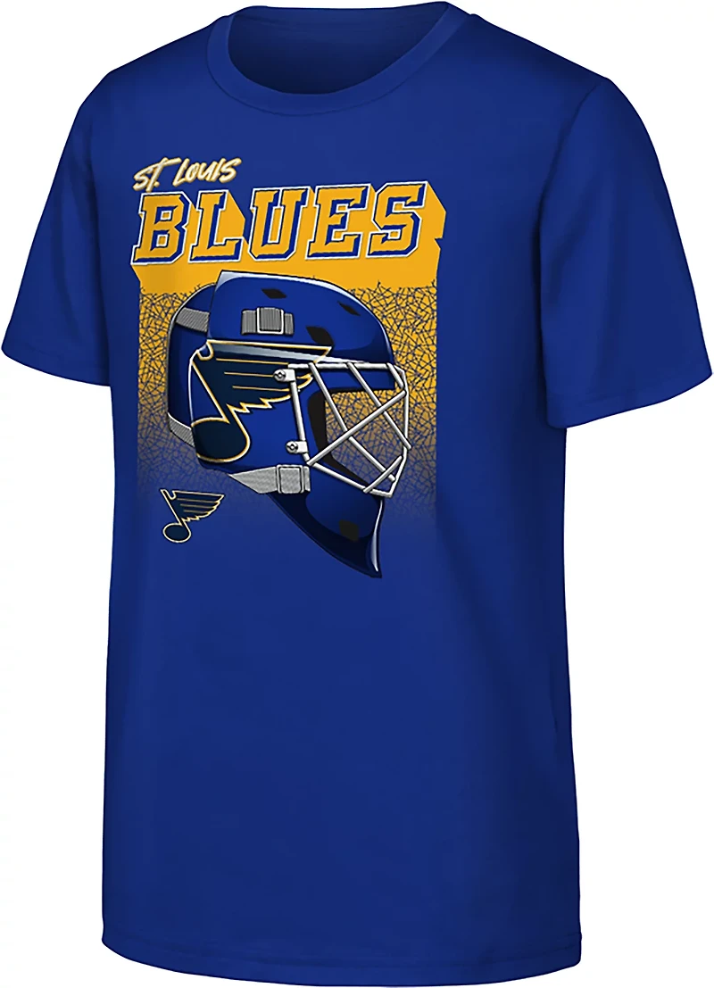 Outerstuff Kids' St. Louis Blues Five Hole Short Sleeve T-shirt