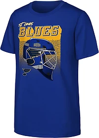 Outerstuff Kids' St. Louis Blues Five Hole Short Sleeve T-shirt