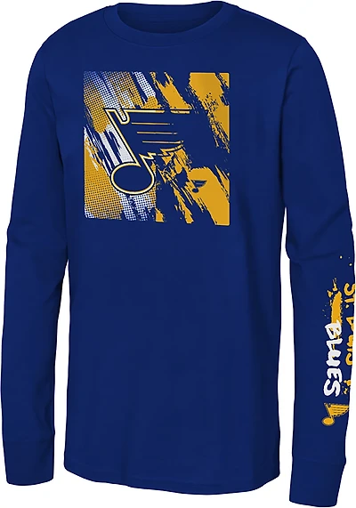 Outerstuff Kids' St. Louis Blues Half and Long Sleeve T-shirt