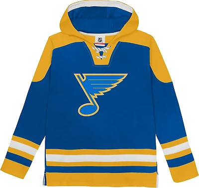Outerstuff Boys' 4-7 St. Louis Blues 3rd Pullover Long Sleeve Hoodie