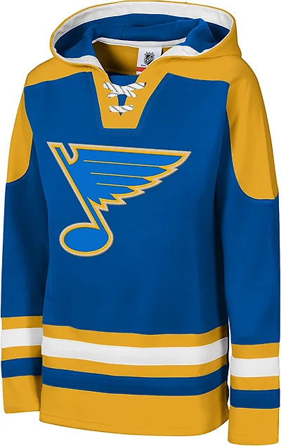 Outerstuff Kids' St. Louis Blues 3rd Pullover Long Sleeve Hoodie