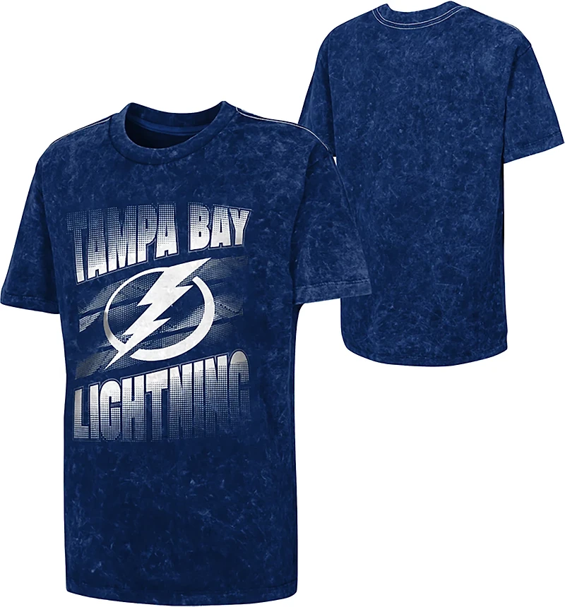 Outerstuff Kids' Tampa Bay Lightning Fresh Mindset Short Sleeve T-shirt
