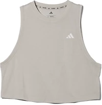adidas Women's Training Essentials Regular 3-Stripes Tank Top