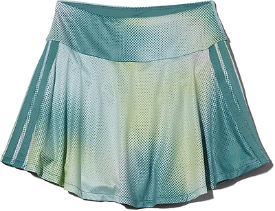 adidas Girls' Detached Waistband Printed 3-Stripe Flounce Skort