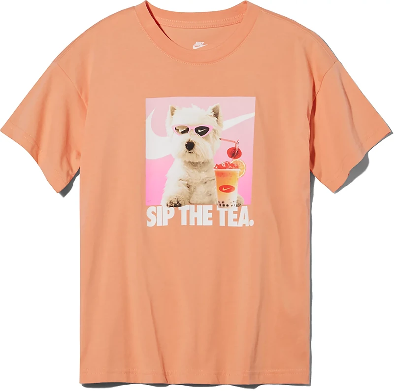 Nike Girls' Sportswear Sip Photo T-shirt